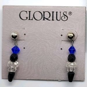 NWT Sterling Silver Beaded Earrings